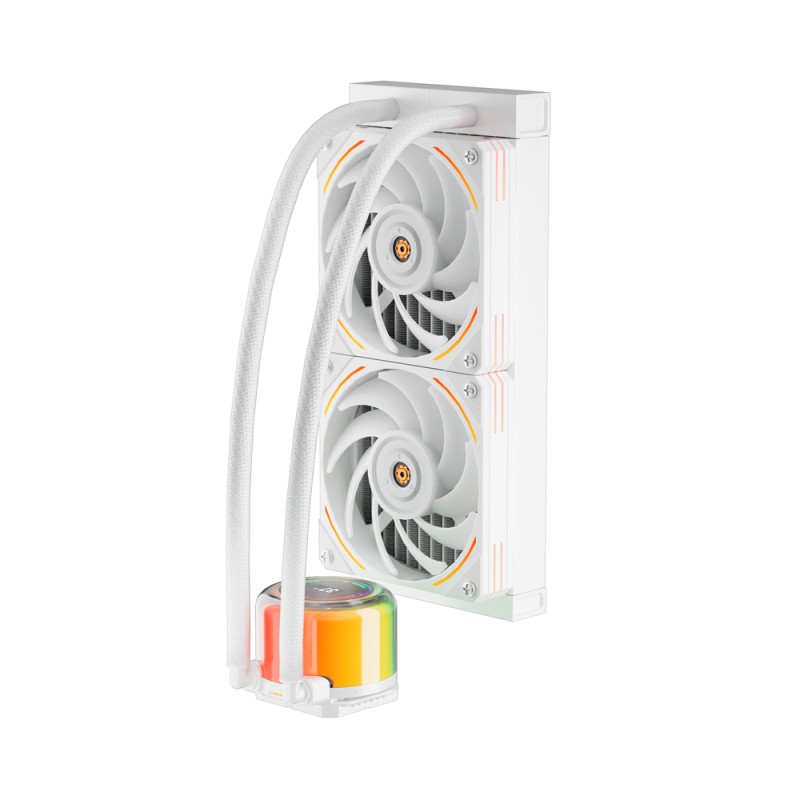 1STPLAYER CC 240 ARGB Liquid CPU Cooler White