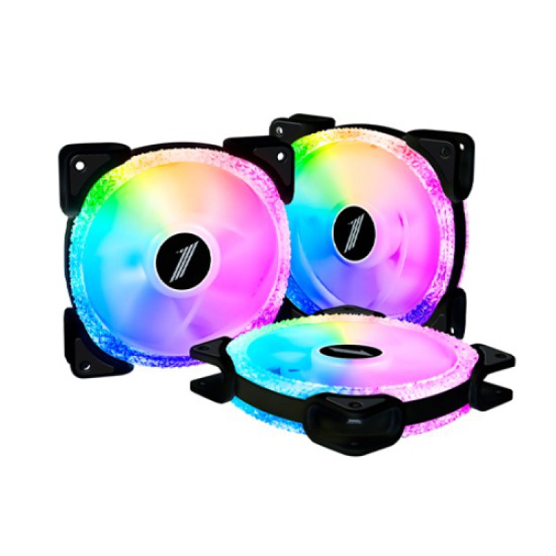 1STPLAYER M1-D ARGB 3 in 1 Combo Case Fan with Controller and Hub