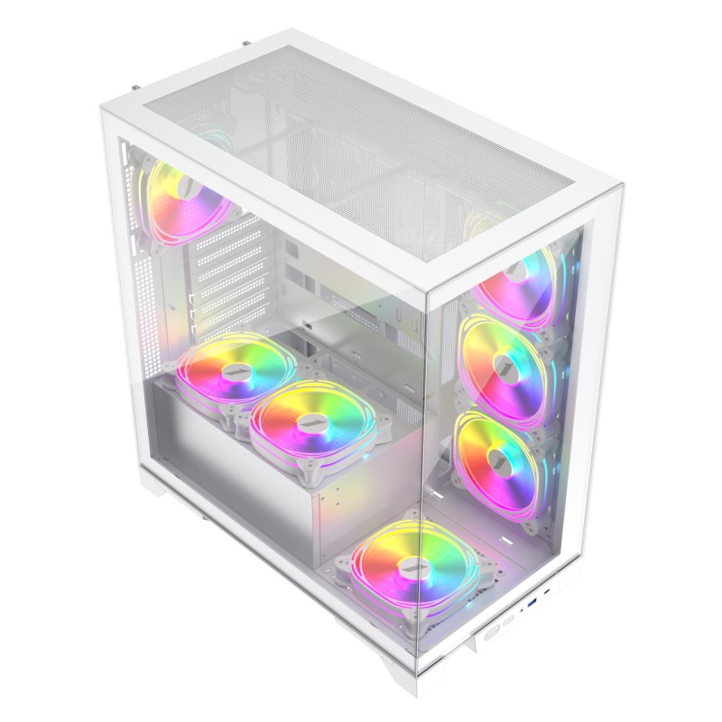 1STPLAYER Mi8 White ATX Gaming Casing