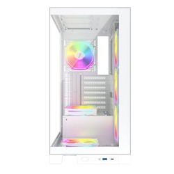 1STPLAYER Mi8 White ATX Gaming Casing