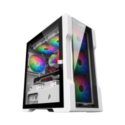 1STPLAYER T3-G mATX Gaming Casing White