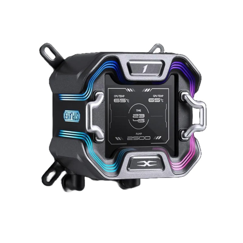 1STPLAYER X-360 ARGB Liquid CPU Cooler Black