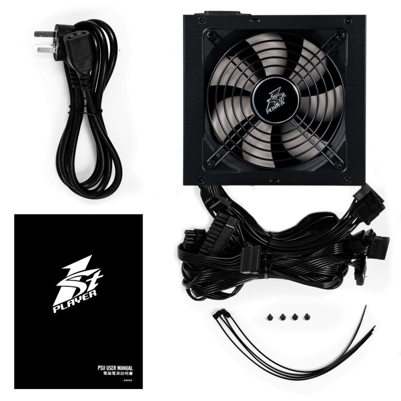 1STPlayer PS-600AX Bronze Non Modular Power Supply