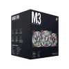 1STPLAYER M3 ARGB 3 in 1 Combo Casing Cooling Fan with Controller and Hub 1STPLAYER M3 ARGB 3 in 1 Combo Casing Cooling Fan with Controller and Hub