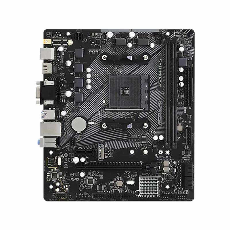 ASRock A520M-HVS AMD AM4 Micro ATX Motherboard