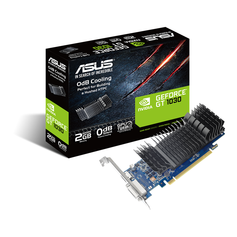 ASUS GeForce GT 1030 2GB GDDR5 low Profile Graphics Card