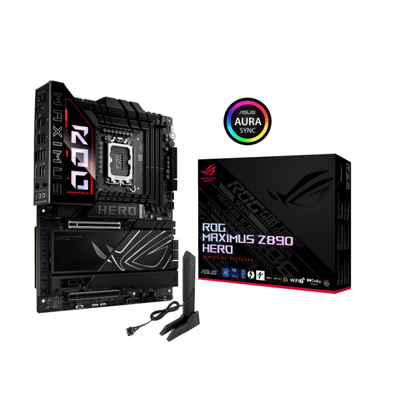 ASUS ROG MAXIMUS Z890 HERO LGA 1851 WiFi ATX Gaming Motherboard