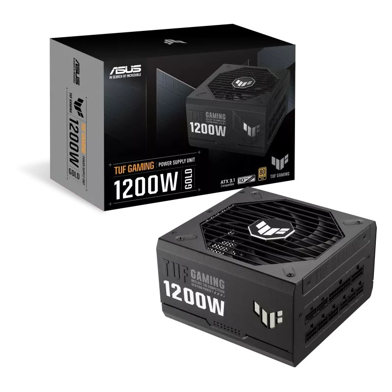 ASUS TUF Gaming 1200G 1200W 80 Plus Gold Full Modular Power Supply