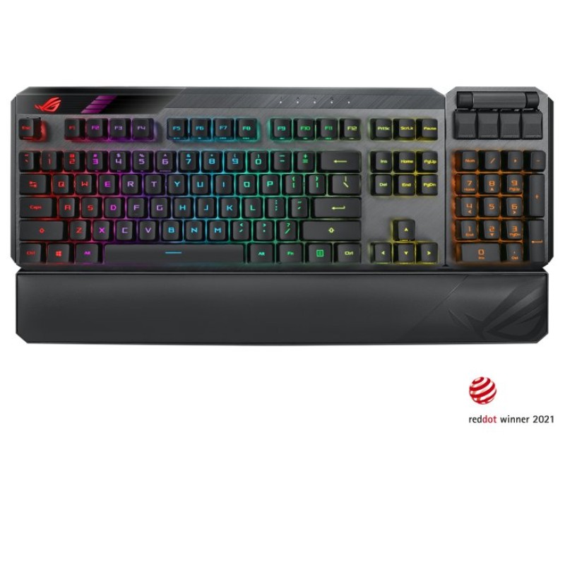 Asus ROG CLAYMORE II Modular TKL Mechanical Red Switch Gaming Keyboard
