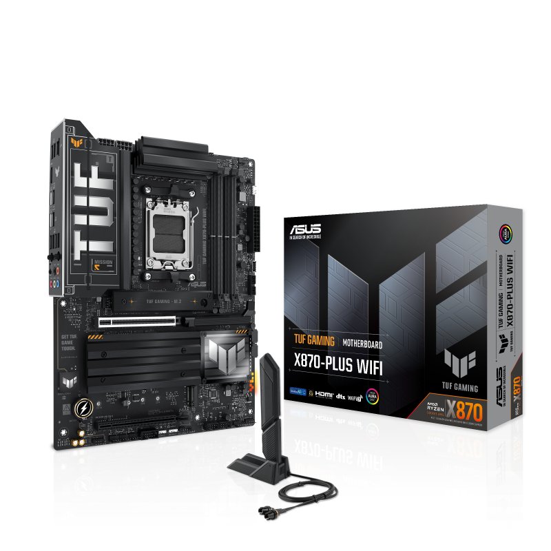 Asus TUF GAMING X870-PLUS WIFI DDR5 AM5 ATX Motherboard