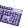 Rapoo V500 PRO Backlit USB Mechanical Gaming Keyboard Purple