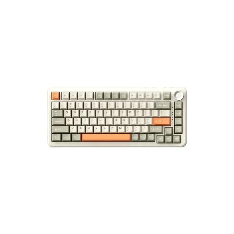 Ajazz AK820 MAX Plus Tri-Mode Flying Fish Switch Mechanical Keyboard (Retro)