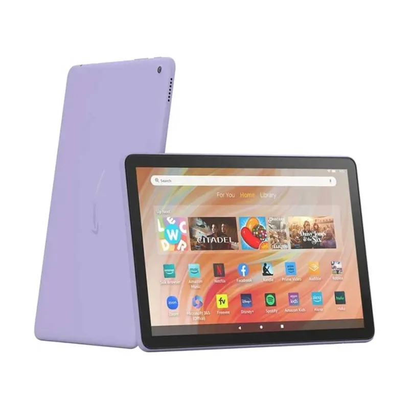 Amazon Fire HD 10 (13th Gen) Octa-Core 3GB RAM, 32GB ROM 10.1 Inch Full HD Display Lilac Tablet with Alexa Hands-free