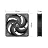 Arctic P12 Max 120mm Casing Fan Black