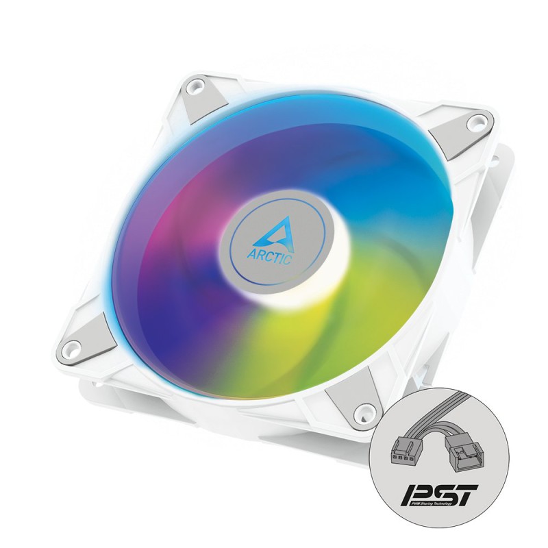 Arctic P14 PWM PST ARGB 140mm Casing Fan White