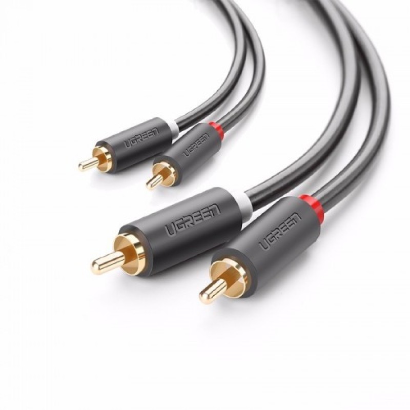 Ugreen 10519 2RCA male to 2RCA male stereo audio video cable 3M Ugreen 10519 2RCA male to 2RCA male stereo audio video cable 3M
