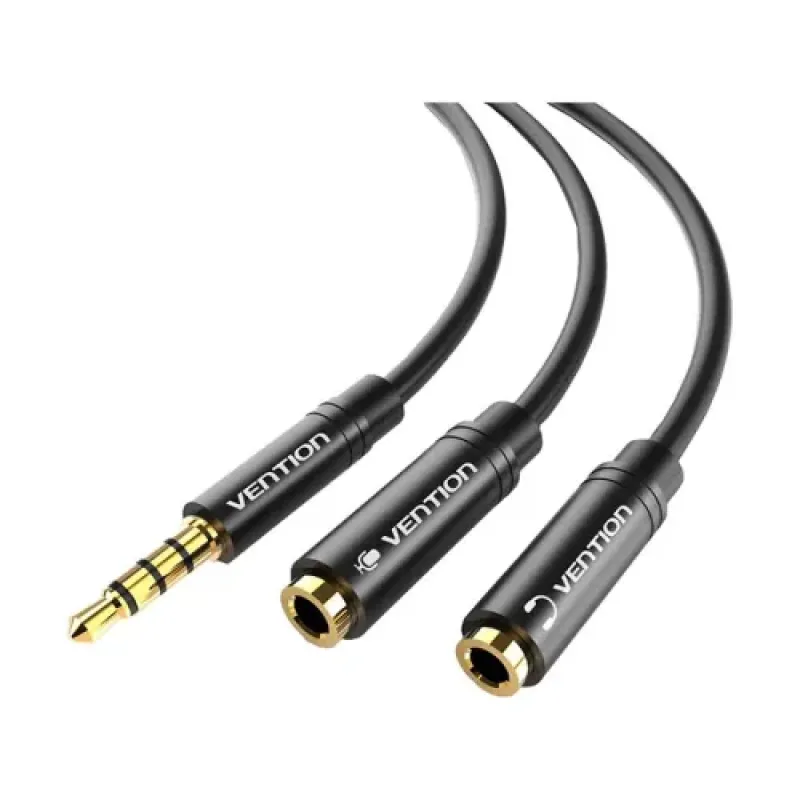 Vention BBVBY Dual 3.5mm Female to 3.5mm Male Stereo Splitter Audio Cable Vention BBVBY Dual 3.5mm Female to 3.5mm Male Stereo Splitter Audio Cable