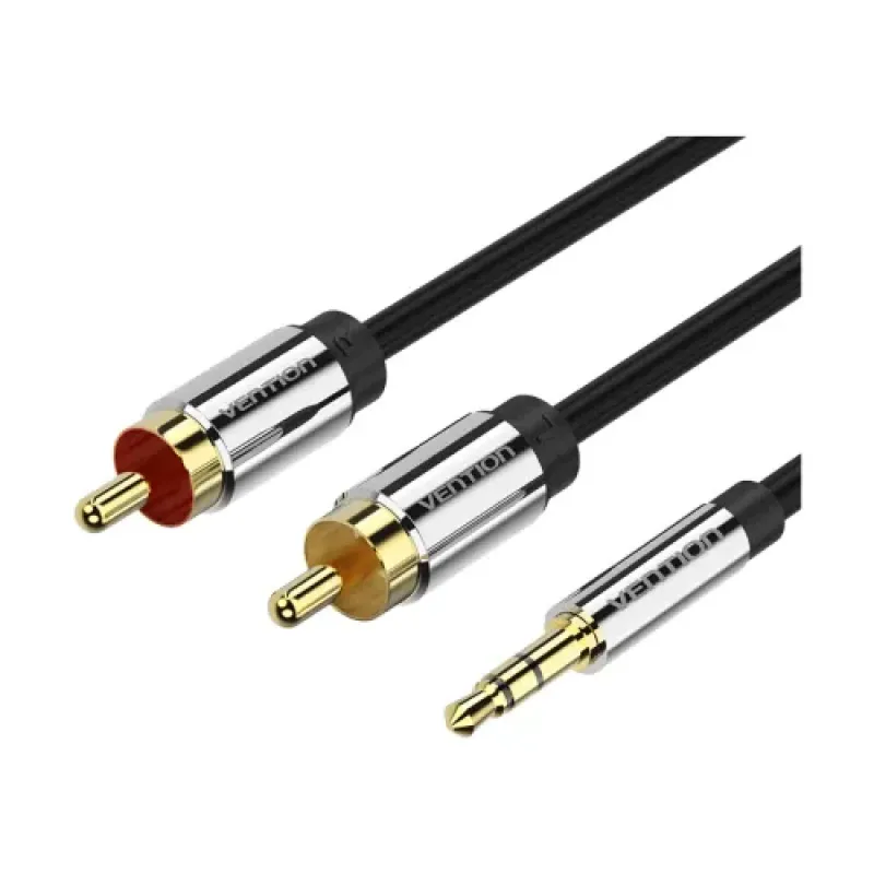 Vention BCFBI 3 Meter 3.5mm Male to Dual 2RCA Male Audio Cable Vention BCFBI 3 Meter 3.5mm Male to Dual 2RCA Male Audio Cable