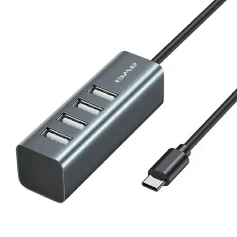 Awei CL-122T 4 Port Type-C Hub Awei CL-122T 4 Port Type-C Hub