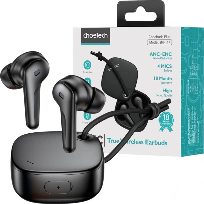 Choetech BH-T17 ANC+ENC TWS Wireless Earbuds