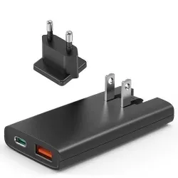 Choetech PD6011 67W GaN Dual-Port Ultra Thin Universal Charging Adapter