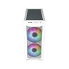 Cooler Master HAF 500 Mid Tower RGB Gaming Case White