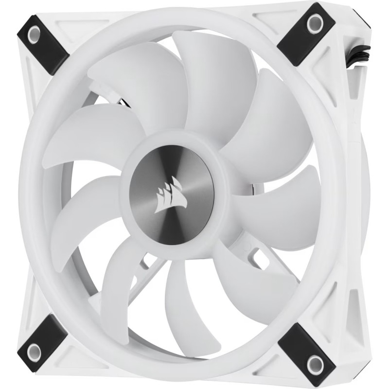Corsair iCUE QL120 RGB 120mm PWM White Single Case Fan Corsair iCUE QL120 RGB 120mm PWM White Single Case Fan