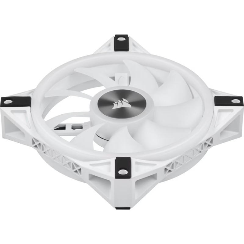 Corsair iCUE QL120 RGB 120mm PWM White Single Case Fan Corsair iCUE QL120 RGB 120mm PWM White Single Case Fan