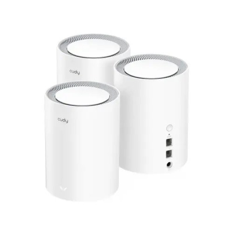 Cudy M1800 AX1800 Dual Band Mesh Router (3 Pack) Cudy M1800 AX1800 Dual Band Mesh Router (3 Pack)