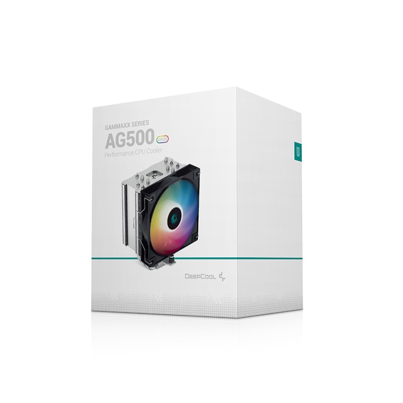DeepCool AG500 ARGB 120mm Single Tower CPU Cooler