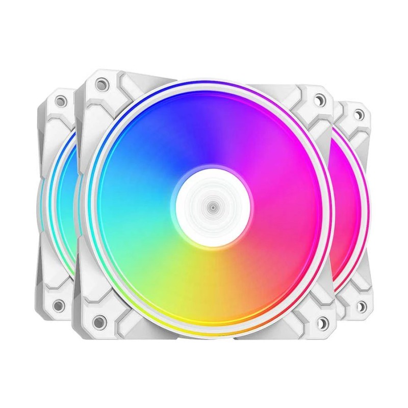DeepCool CF120 PLUS WH ARGB Case Fan (3 Pack)