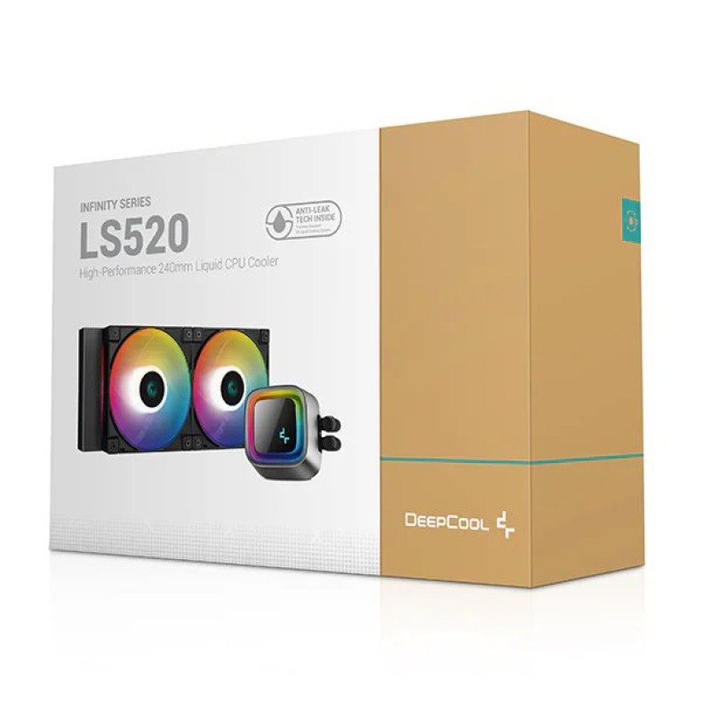 DeepCool LS520 240mm Liquid CPU Cooler with 12th Gen Bracket