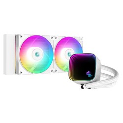 DeepCool LS520 SE Digital WH 240mm ARGB Liquid CPU Cooler With Display