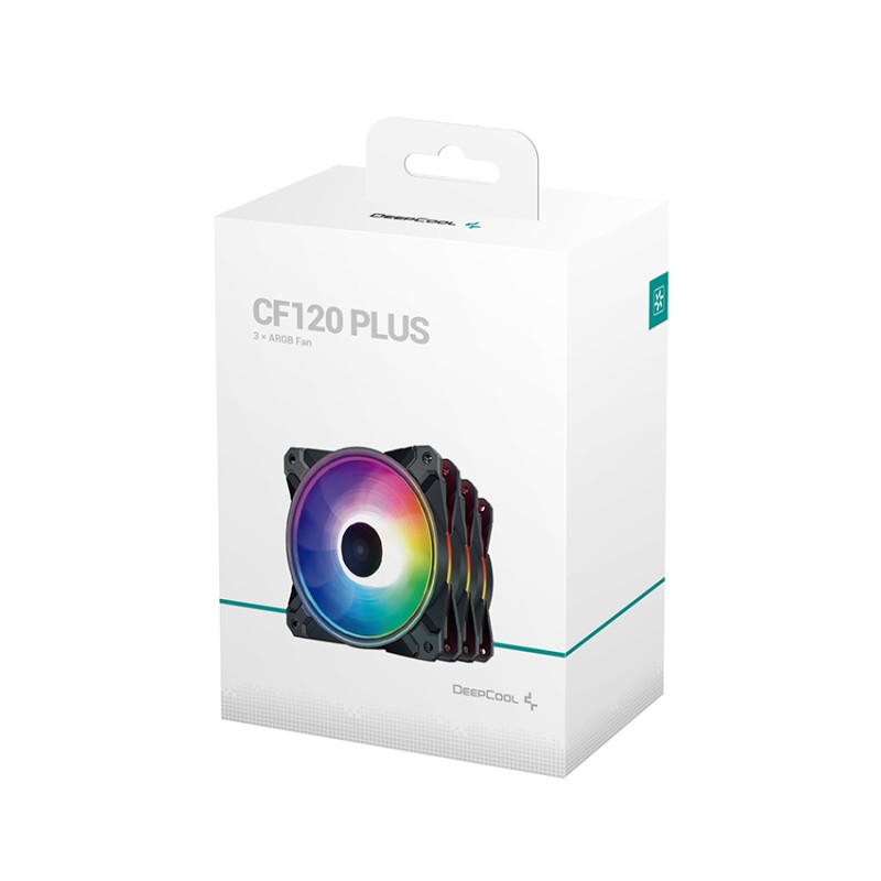 DeepCool CF120 PLUS ARGB Case Fan (3 Pack)