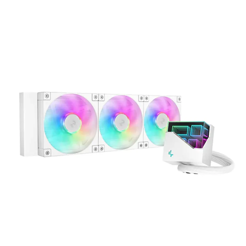 Deepcool LT360 ARGB 360mm AIO Liquid CPU Cooler White