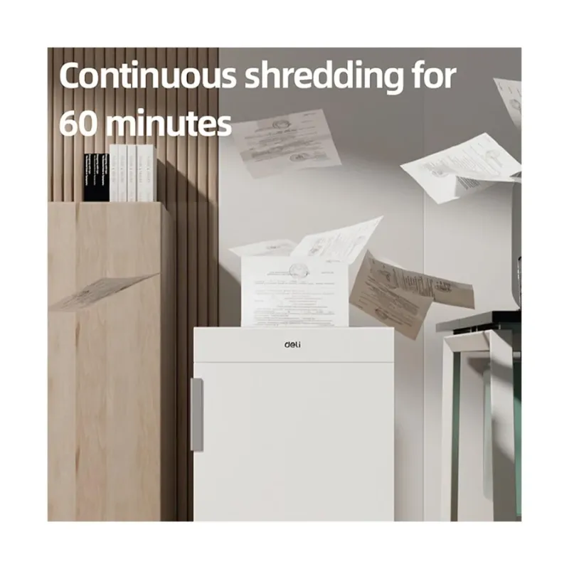 Deli C9909 P4 32 Sheet Industrial Paper Shredder Deli C9909 P4 32 Sheet Industrial Paper Shredder
