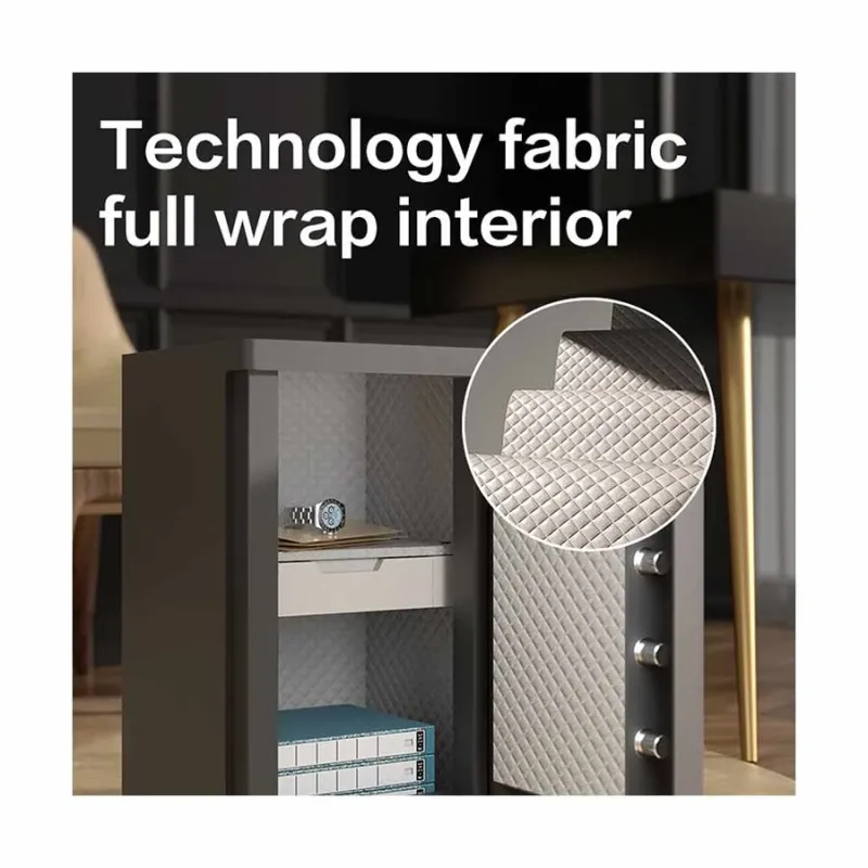 Deli ET593 Black Automatic Door Digital Safe Box (Key, Password & Fingerprint) Deli ET593 Black Automatic Door Digital Safe Box (Key, Password & Fingerprint)