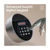 Deli ET601 Dark Gray Digital Safe Box (Key, Password & Fireproof) Deli ET601 Dark Gray Digital Safe Box (Key, Password & Fireproof)