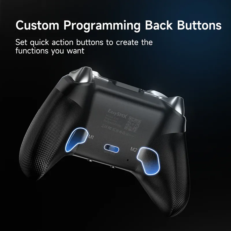 EasySMX X10 Tri-Mode Wireless with Mechanical Buttons Controller