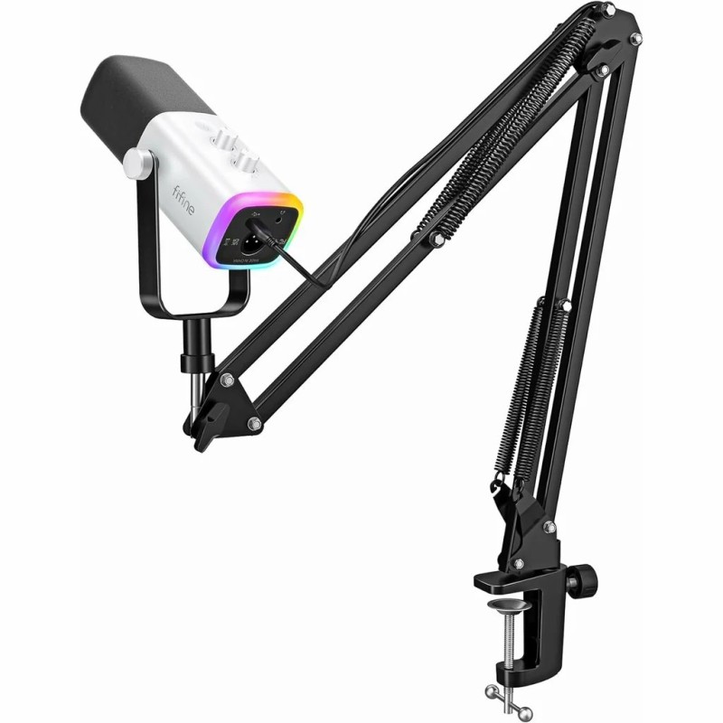 FIFINE AmpliGame AM8 RGB USB/XLR Microphone