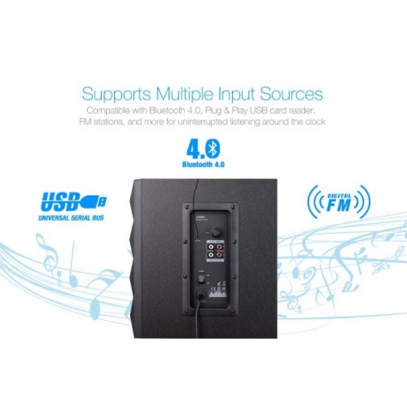 F&D A180X Multimedia Bluetooth 2:1 Speaker F&D A180X Multimedia Bluetooth 2:1 Speaker