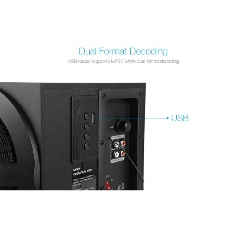 F&D A140X 2.1 Channel Multimedia Bluetooth Speaker F&D A140X 2.1 Channel Multimedia Bluetooth Speaker