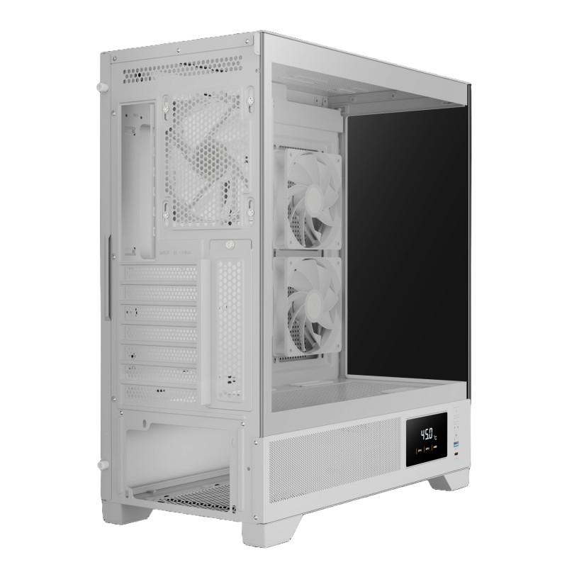 Gamdias ATLAS M1 WH ARGB ATX Mid-Tower Gaming Casing
