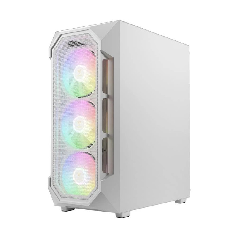 Gamdias AURA GC1 ELITE WH ARGB Mesh ATX Mid-Tower Gaming Casing