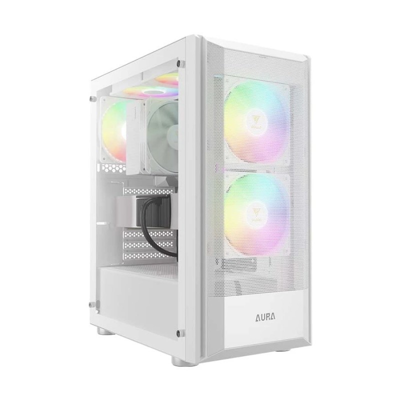 Gamdias AURA GC6 WH ARGB ATX Mid-Tower Gaming Casing