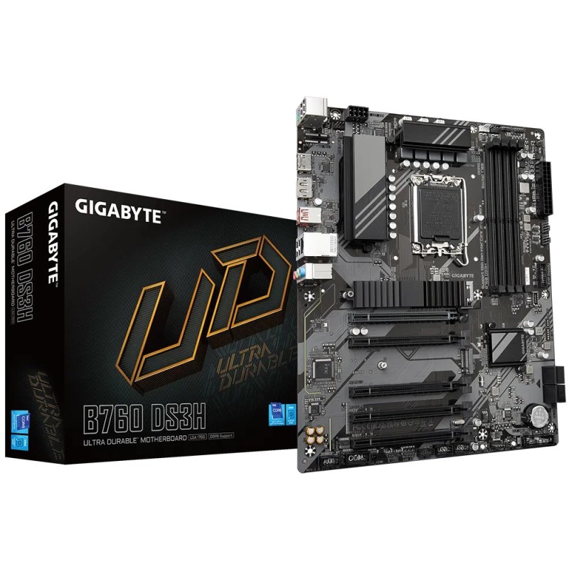 GIGABYTE B760 DS3H ATX Motherboard
