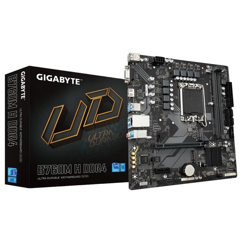 GIGABYTE B760M H DDR5 Micro ATX Motherboard