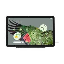 Google Pixel (Wi-Fi) Octa-Core Google Tensor G2 Processor 8GB RAM, 128GB ROM 10.95 Inch 2K Display, Hazel Tablet with Charging Speaker Dock