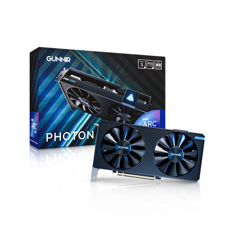 GUNNIR Intel Arc A380 Photon 6G OC GDDR6 Graphics Card GUNNIR Intel Arc A380 Photon 6G OC GDDR6 Graphics Card