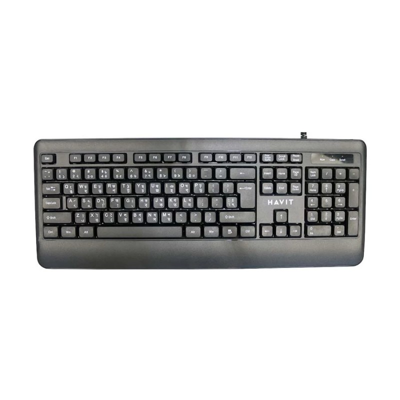HAVIT KB253 USB Wired Keyboard